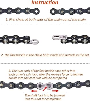 Amazon.co.jp: 自転車 ミッシングリンク 8 s速 チェーン